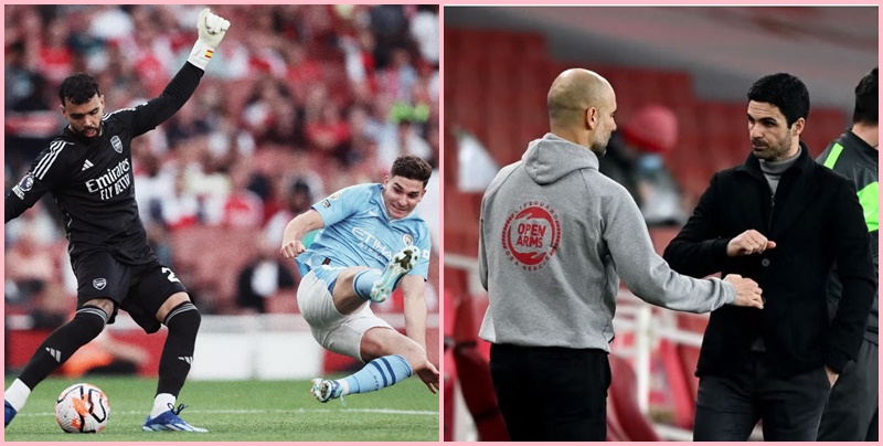 Arsenal gần đây chơi khá tốt trước Man City