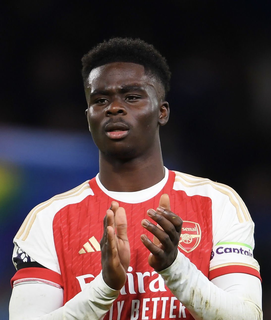 Saka vẫn là 1 người cân Team không thể thiếu của Arsenal
