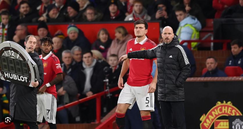 Harry Maguire quan ngại cho cuộc đua của Man United.