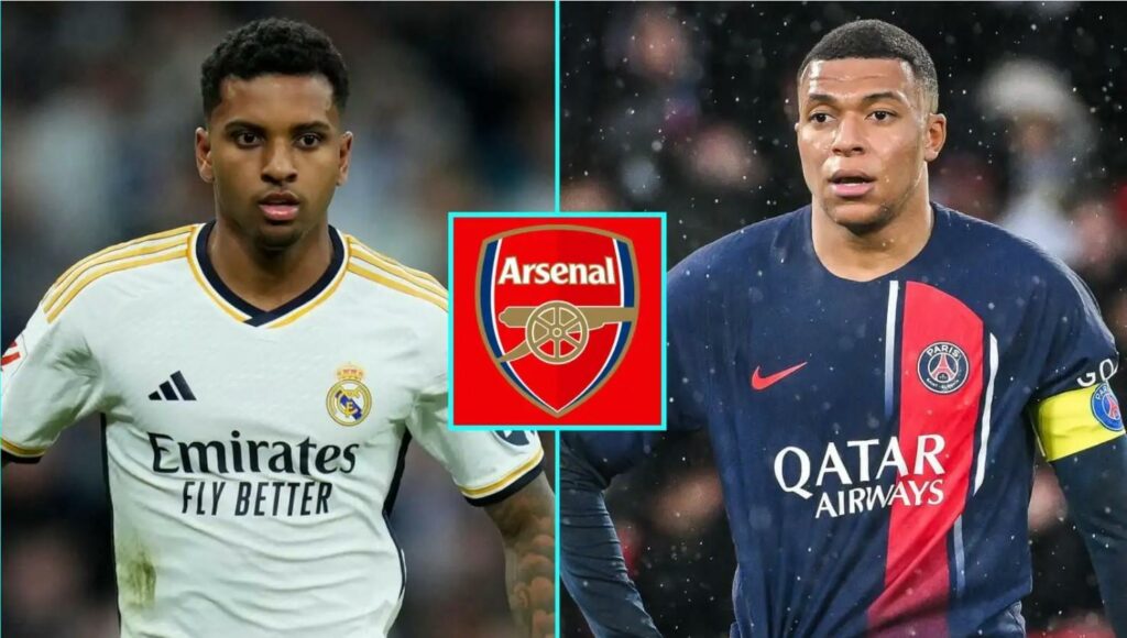 Việc Mbappe chuyển đến Real Madrid sẽ là cơ hội để Arsenal chiêu mộ Rodrygo